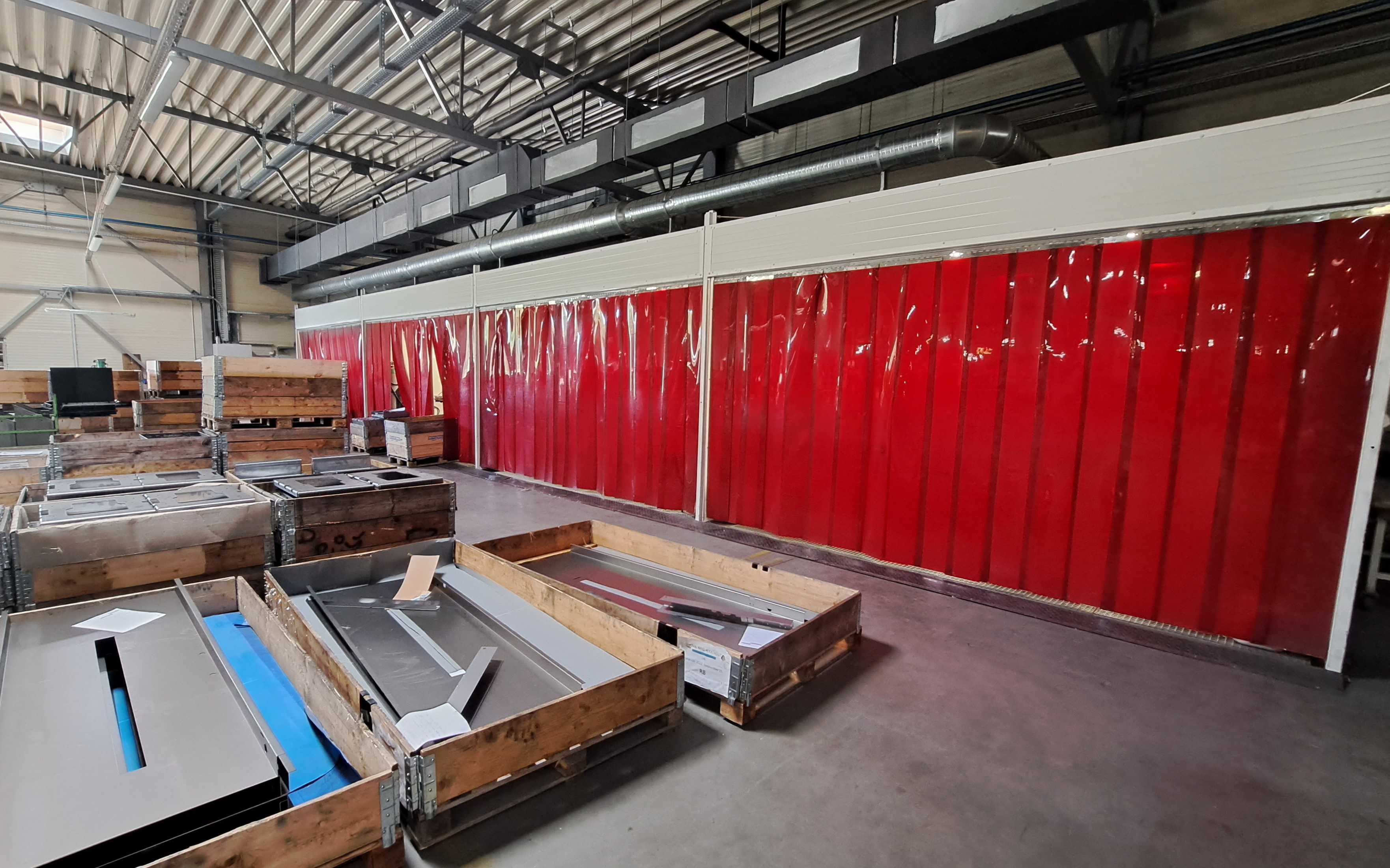 Új hegesztő műhely kialakítás